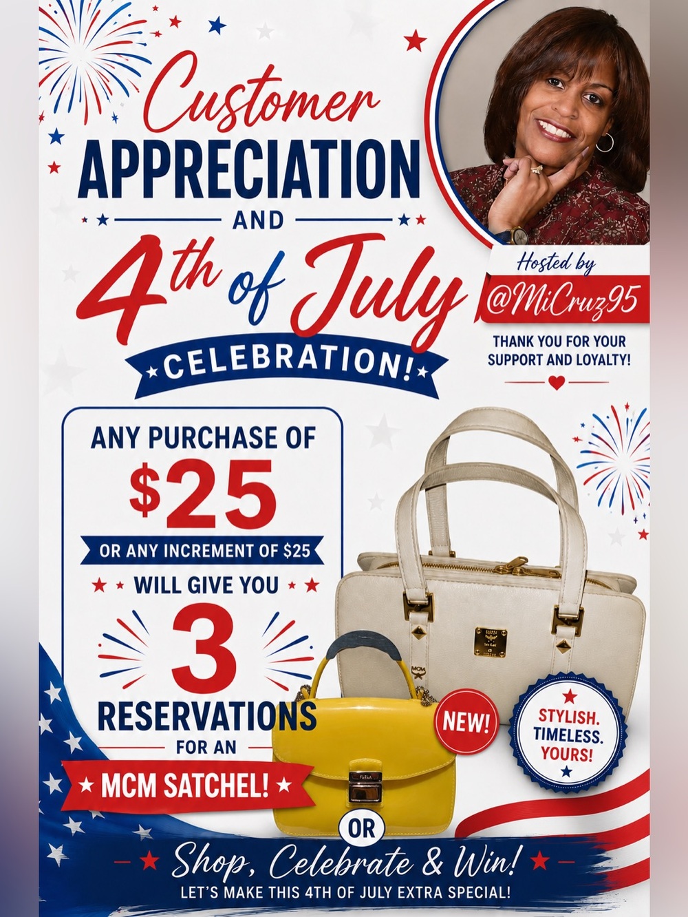 Celebrate July 4th & Customer Appreciation with Style